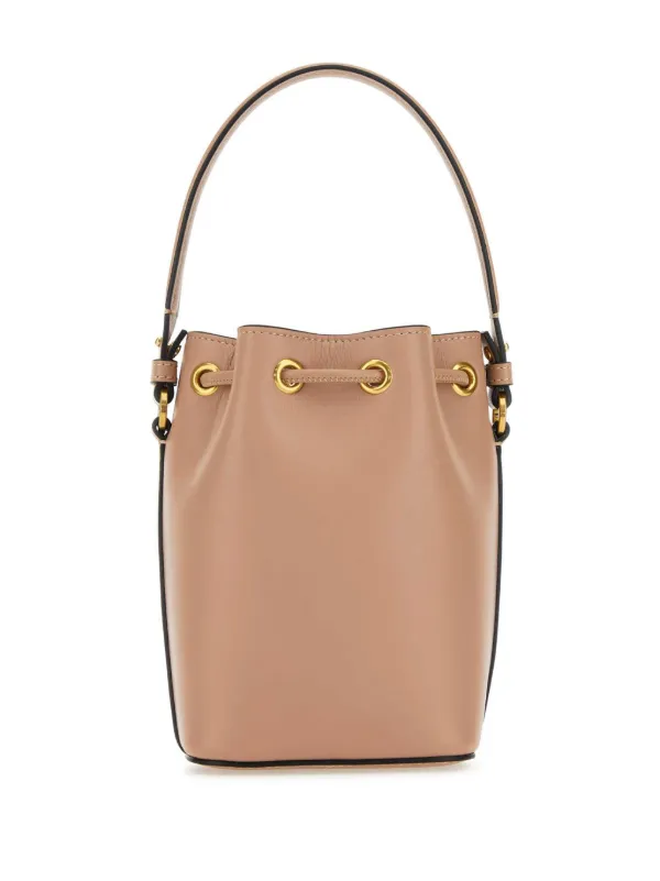 Valentino Garavani VLogo Signature Bucket Bag | Neutrals | FARFETCH