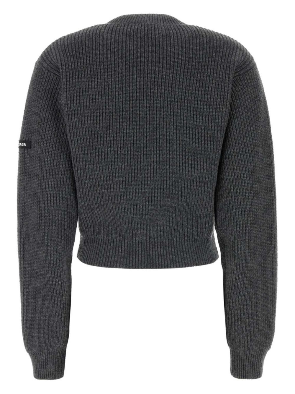 Balenciaga cropped sweater - Grijs