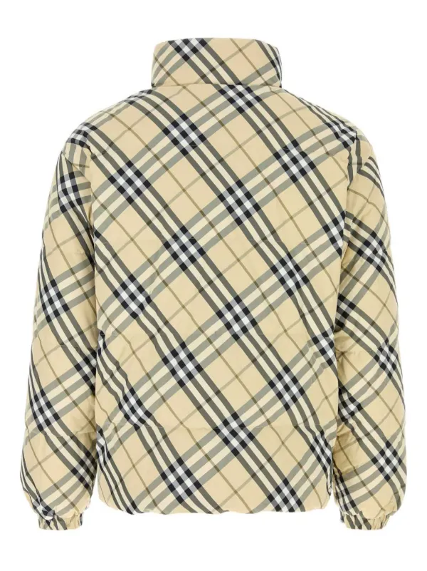 Burberry Printed Reversible Jacket Neutrals FARFETCH PT