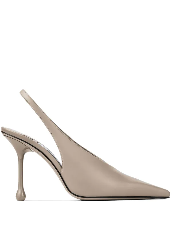 Jimmy Choo 95mm Isa Pumps Neutrals FARFETCH IN