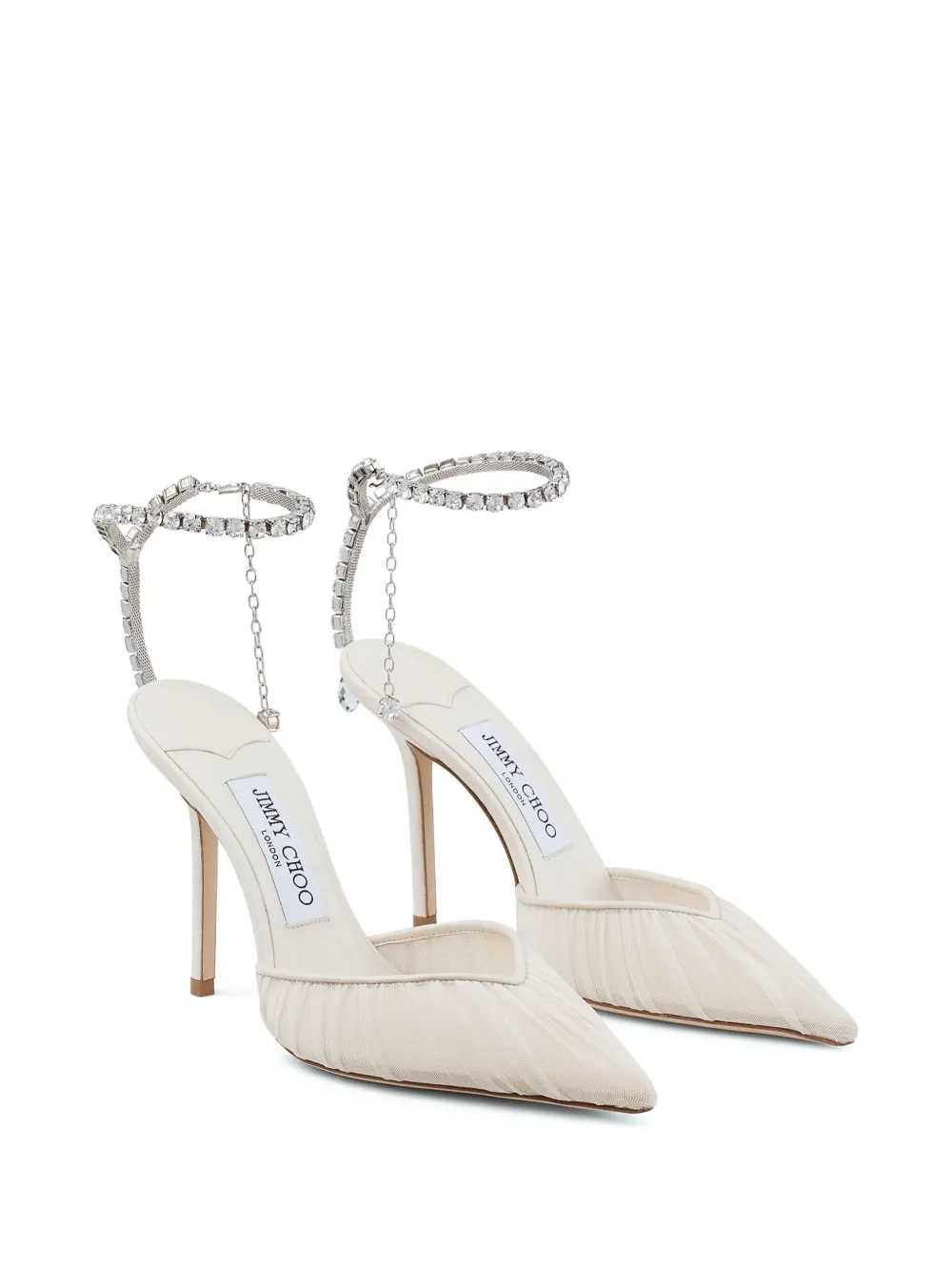 Jimmy Choo 100 mm Saeda pumps - Beige