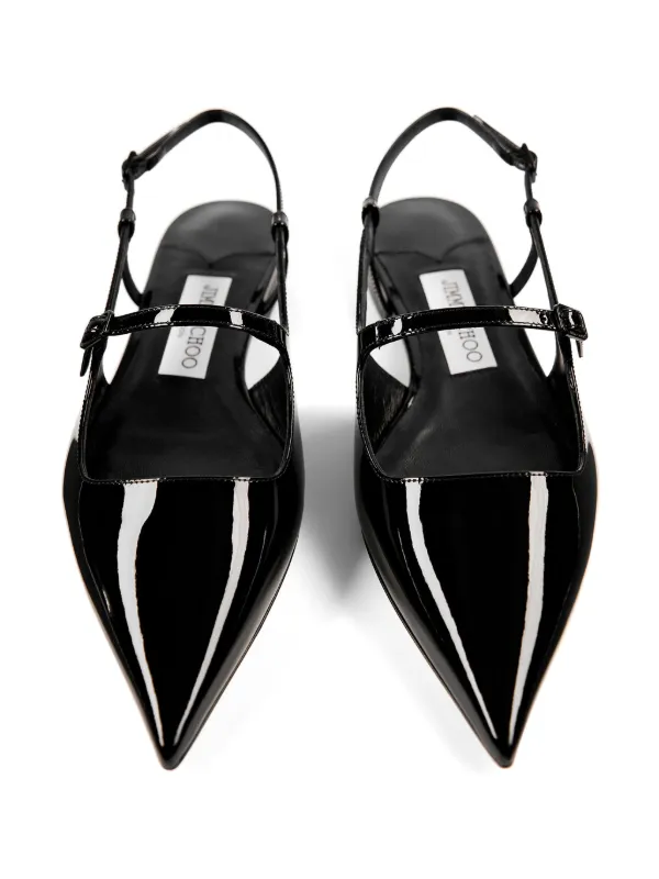 サンダル・ミュール Jimmy Choo SS25 'Didi' slingback (DIDIFLATPAT BLACK) Jimmy Choo Didi Ballet Flats | Black | FARFETCH