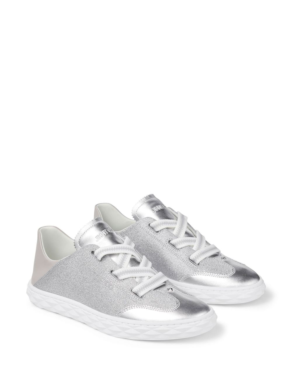 Jimmy Choo Diamond Light Flex sneakers - Zilver