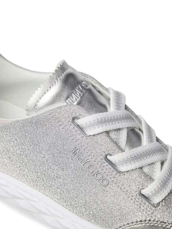 Jimmy Choo Diamond Light Flex Sneakers | Silver | FARFETCH