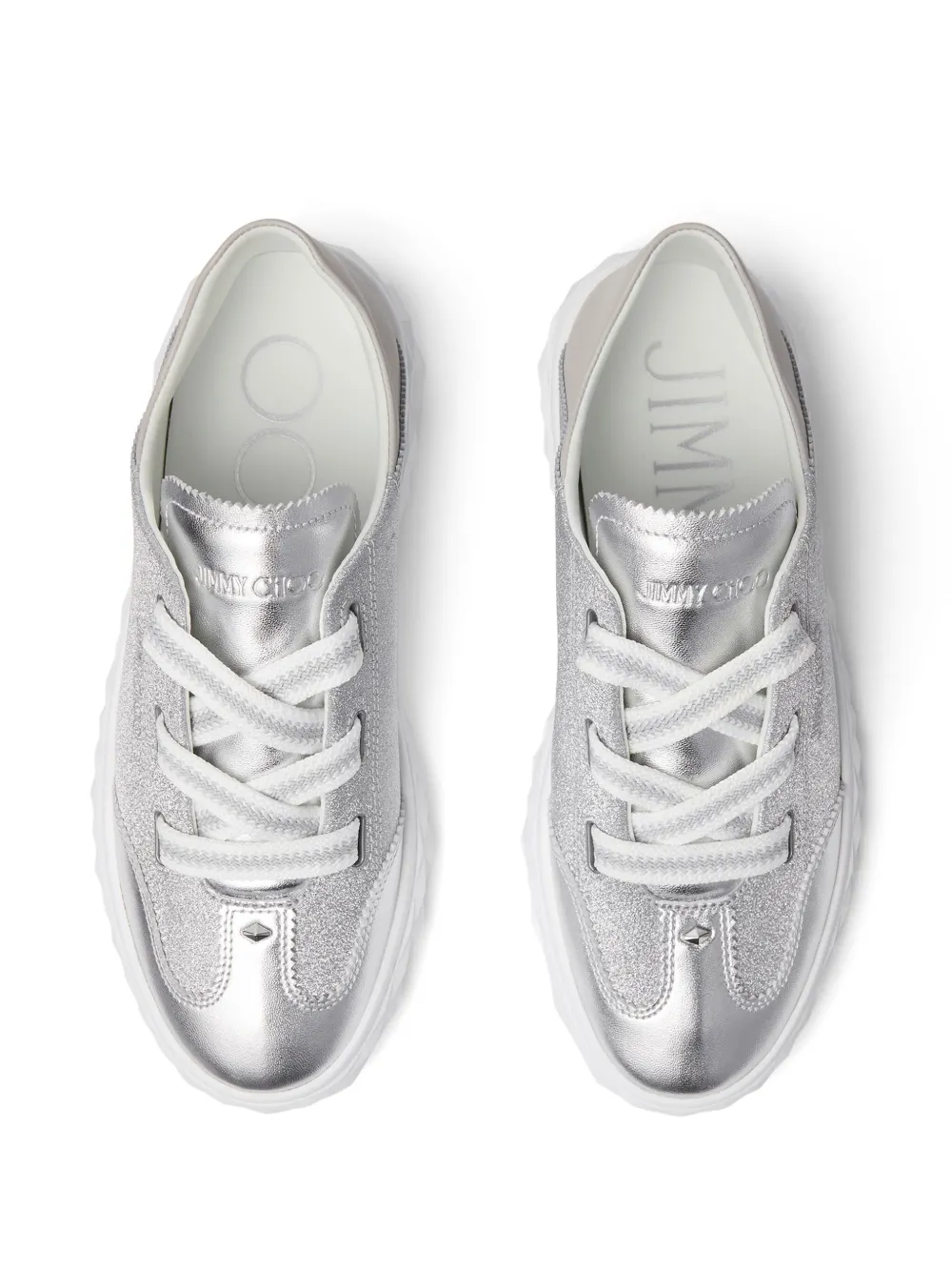 Jimmy Choo Diamond Light Flex sneakers Silver