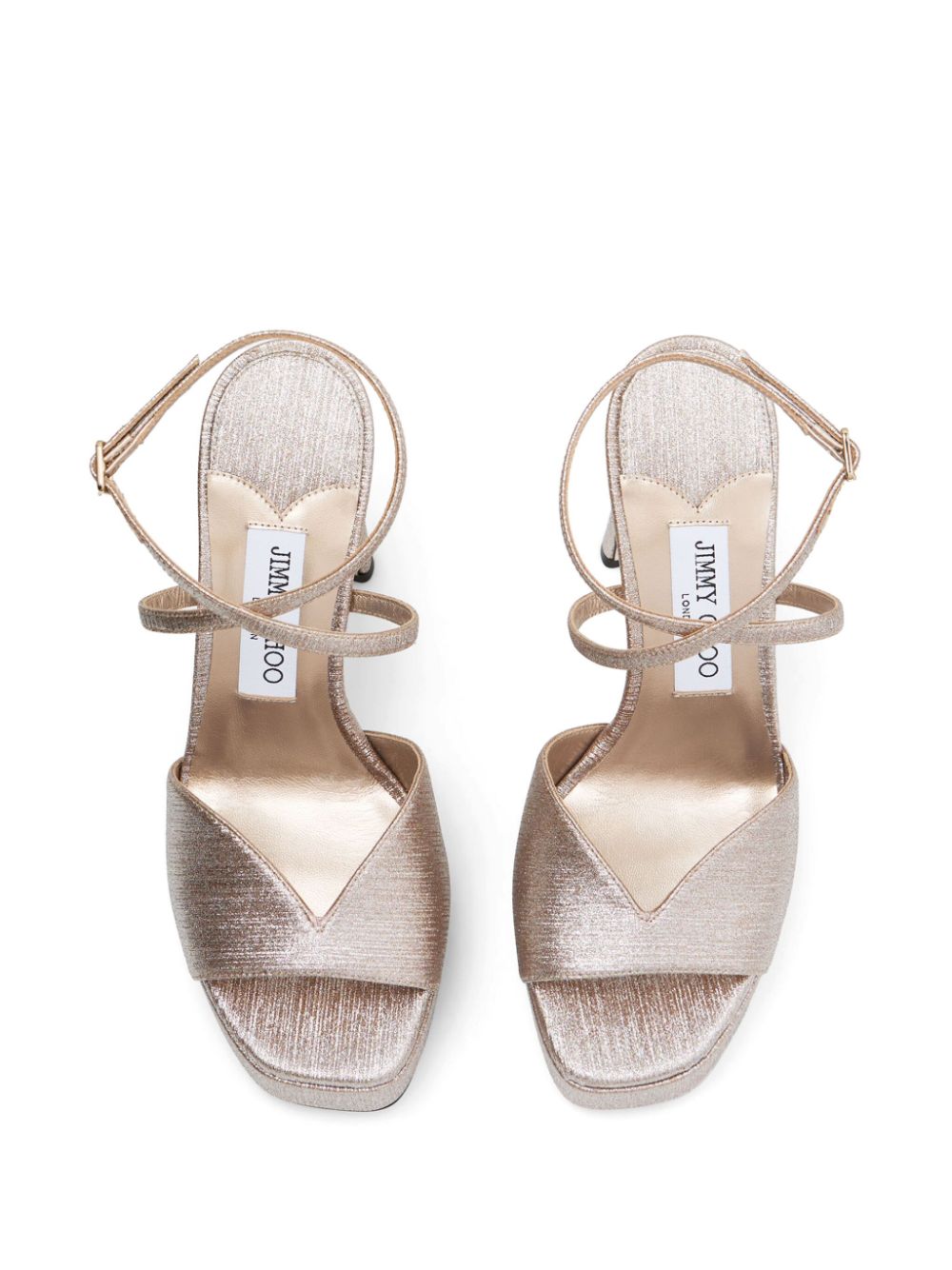 Jimmy Choo 125 mm Karli sandalen Goud