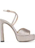 Jimmy Choo 125mm Karli sandals - Gold
