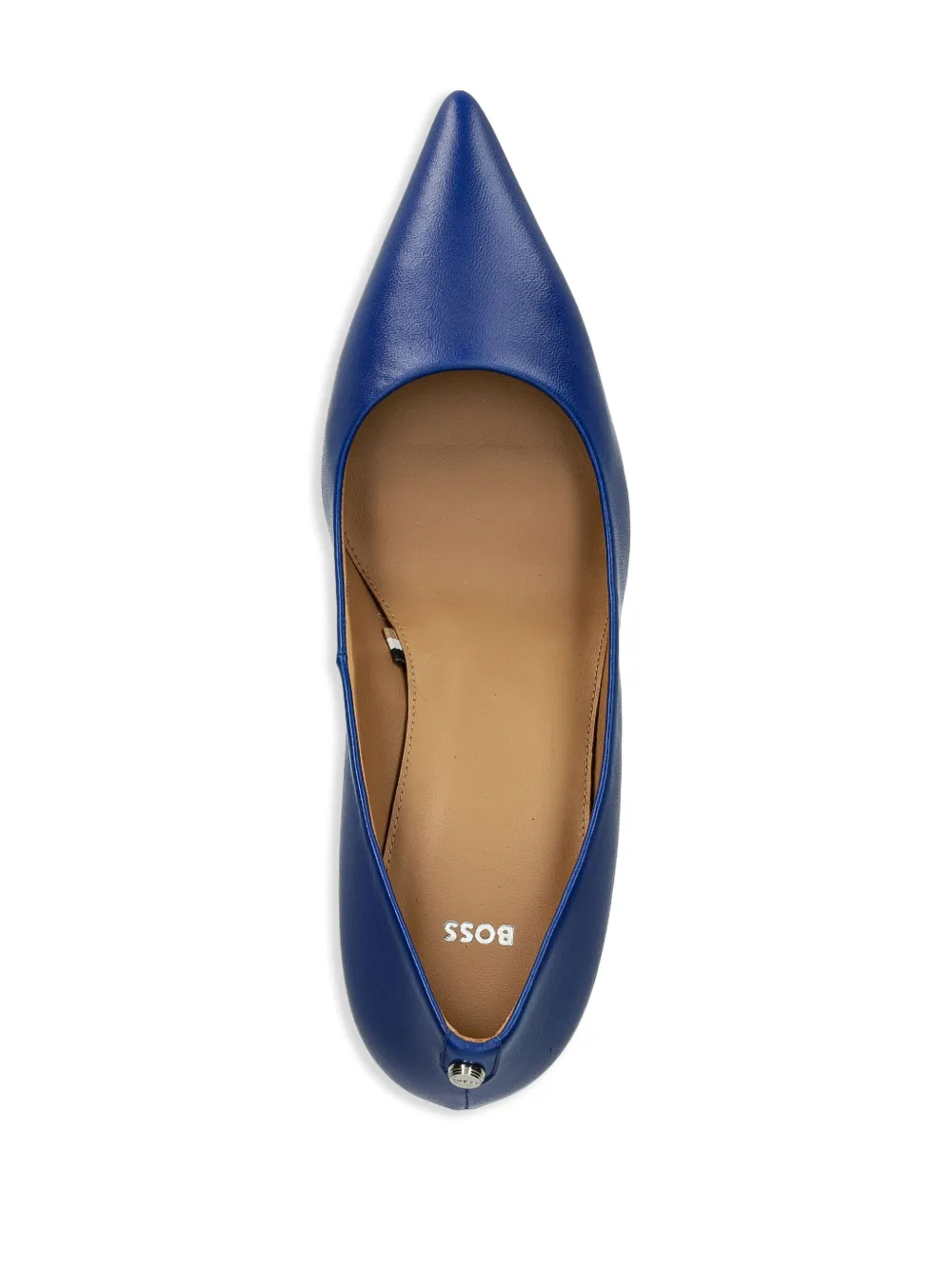 BOSS Leren pumps Blauw