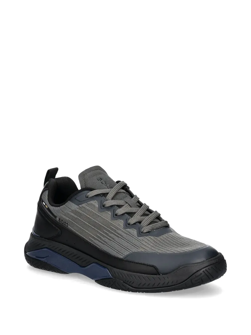 BOSS Gebreide sneakers - Grijs