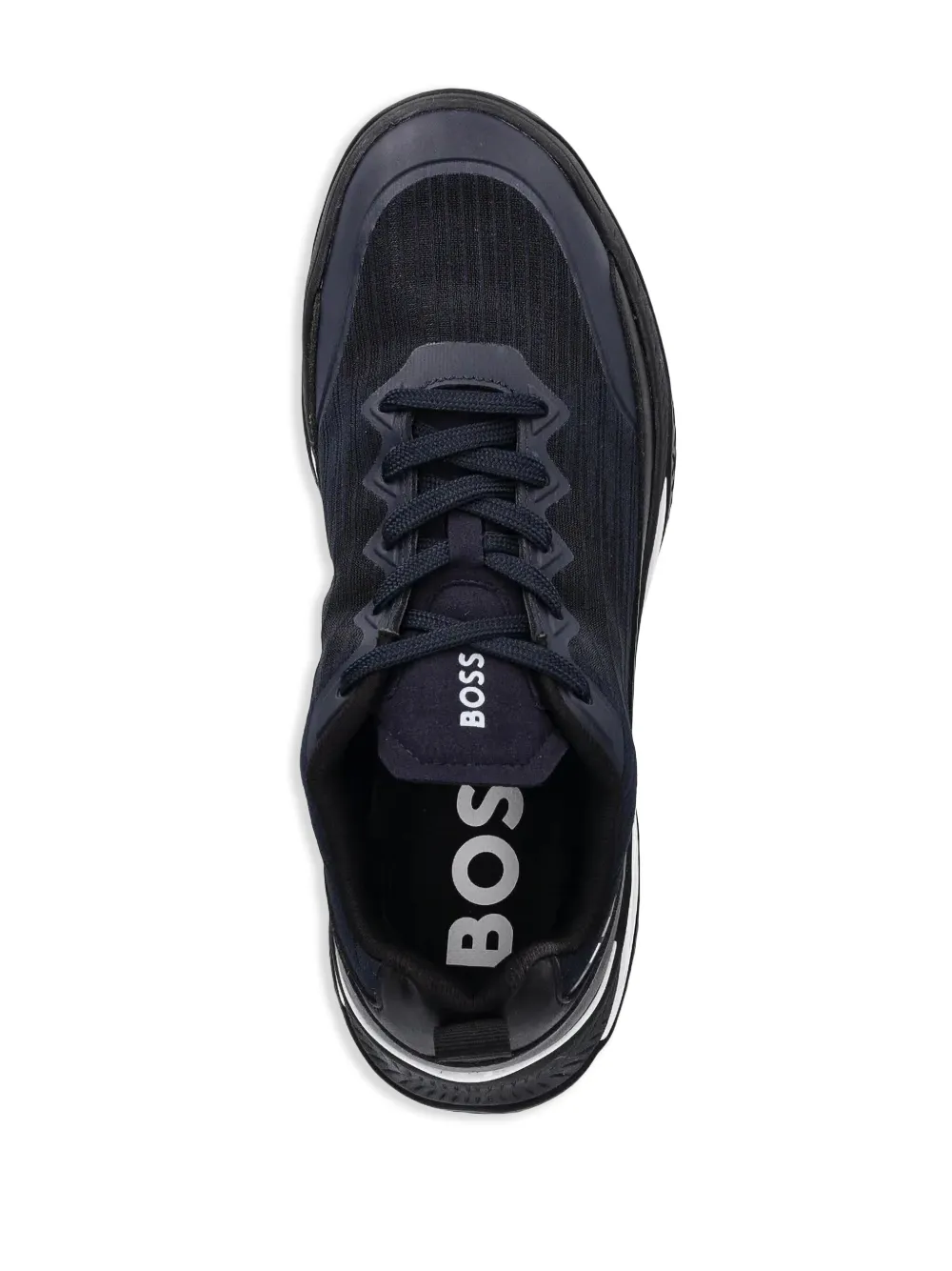 BOSS knitted sneakers Blue