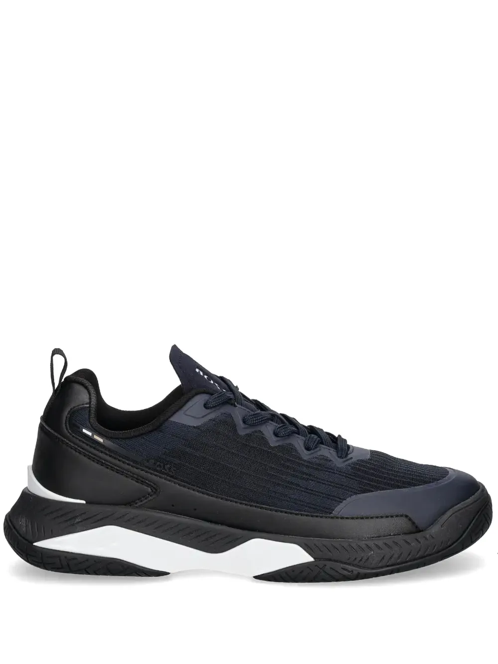 BOSS Gebreide sneakers Blauw