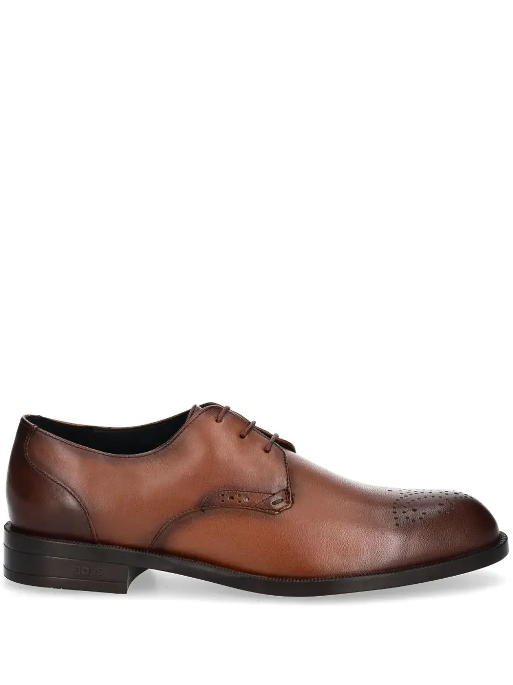 Hugo Boss Tayil Derby Shoes Brown