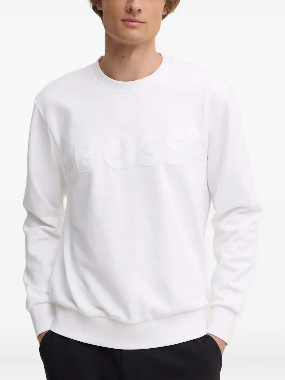 BOSS sudadera C-Soleri 60 | blanco | Image 1