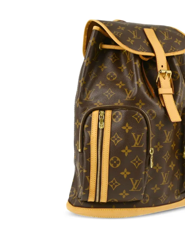 Louis Vuitton Pre Owned 2008 Bosphore backpack unisex PVC Leather One Size Brown