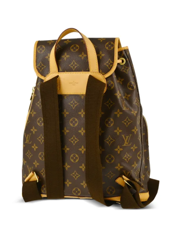 Louis Vuitton Pre Owned 2008 Bosphore backpack unisex PVC Leather One Size Brown