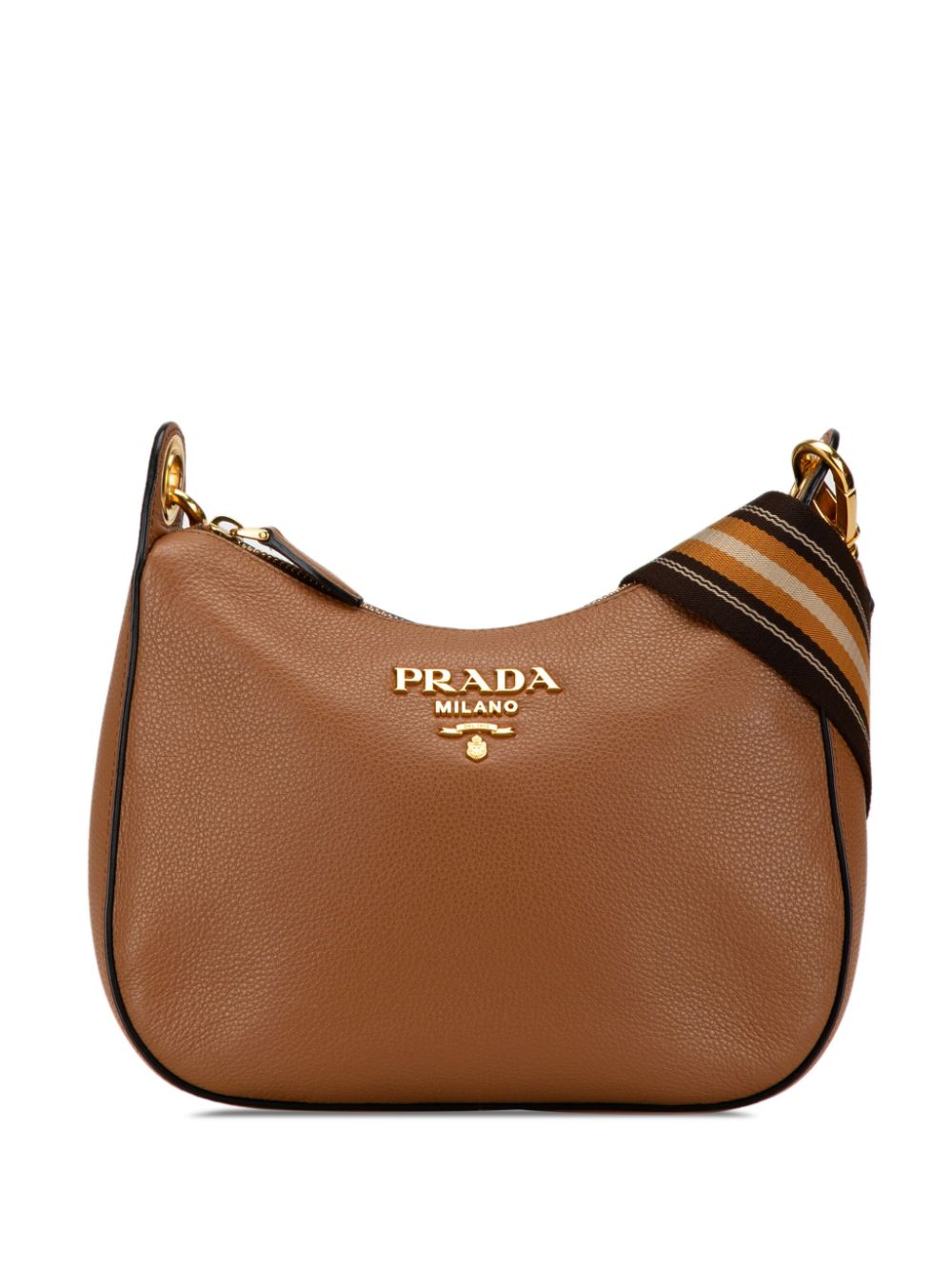 Prada Pre-Owned 21st Century Vitello Phenix crossbody bag - Brown