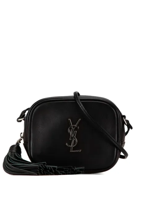 Saint Laurent Pre-Owned 2016 Calfskin Monogram Blogger crossbody bag WOMEN