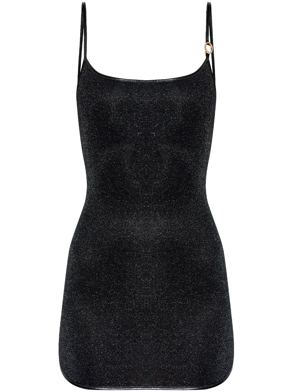 Oséree lurex mini dress Zwart