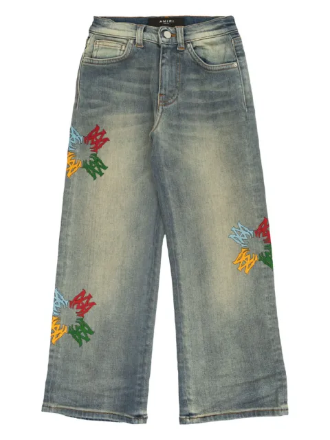 AMIRI KIDS جينز بطبعة شعار الماركة
