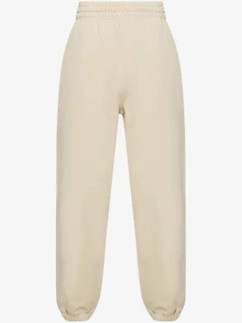 Burberry pantalon de jogging Check Label en coton