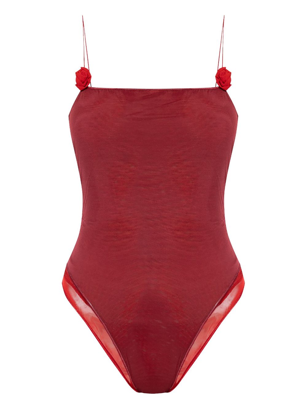 Oséree Lumière Rose appliqué swimsuit