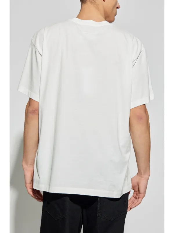 MM6 Maison Margiela ナンバーモチーフ Tシャツ | ホワイト | FARFETCH JP