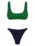 Oséree lurex bikini - Green