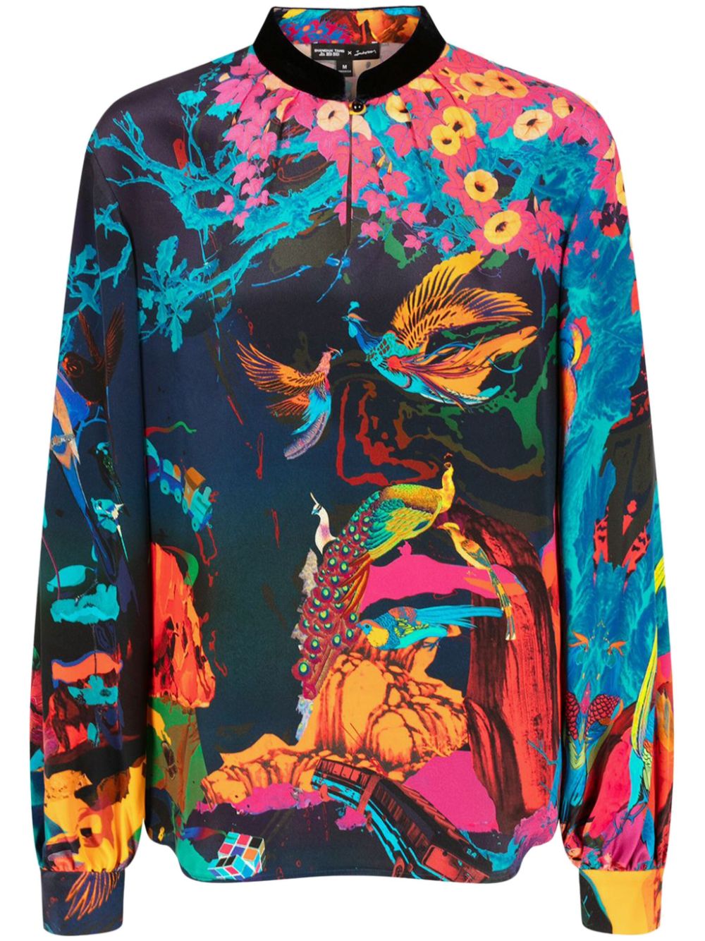 x Jacky Tsai Dali Icons blouse