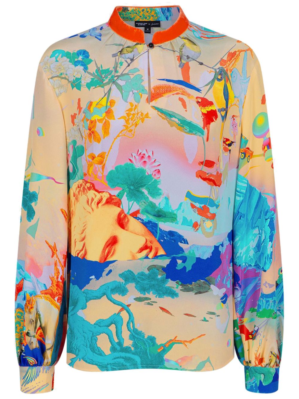 x Jacky Tsai Dali Icons blouse