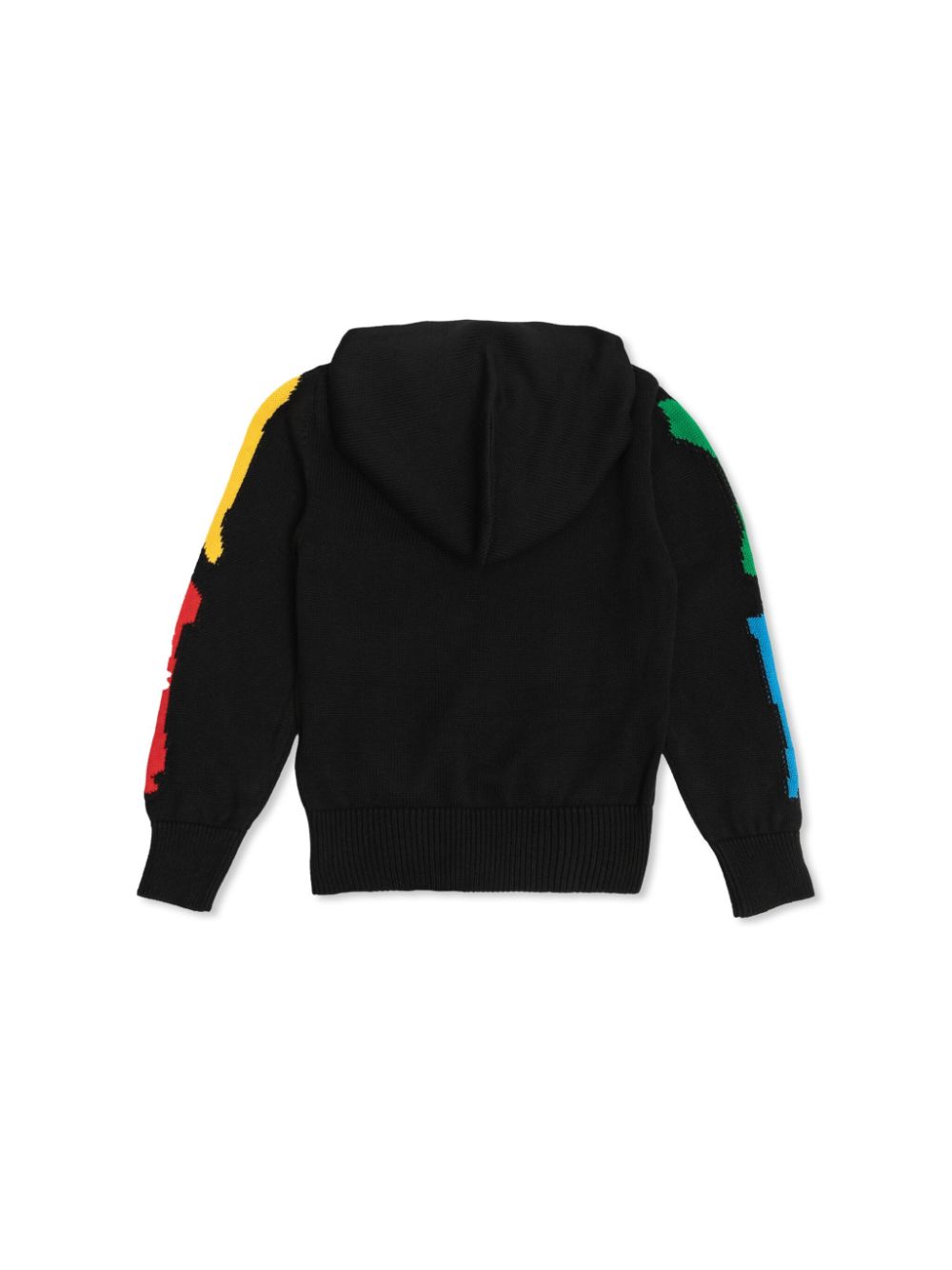 AMIRI KIDS Gebreide hoodie - Zwart