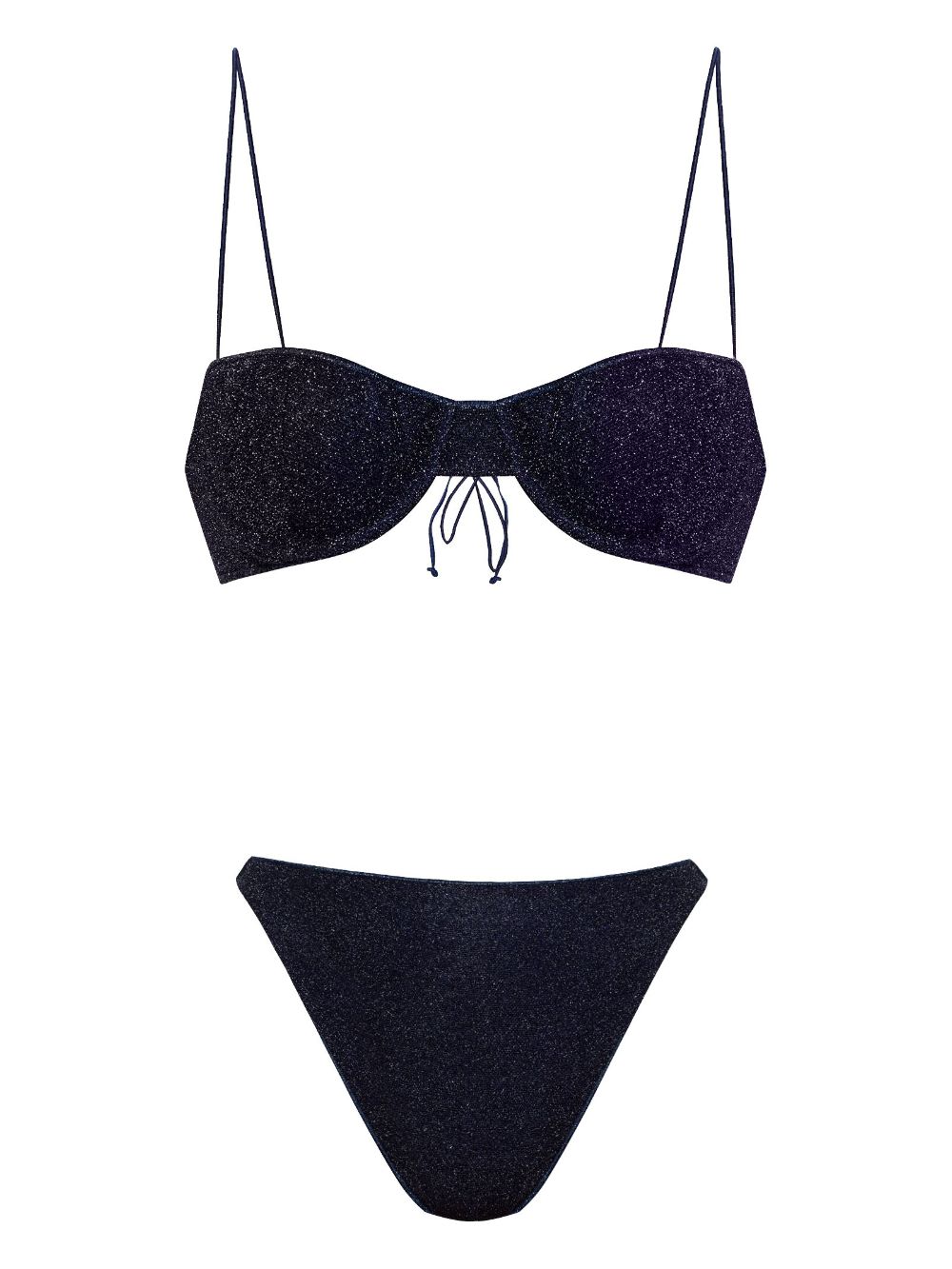 Oséree lurex bikini Blauw