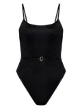 Oséree lurex swimsuit - Black