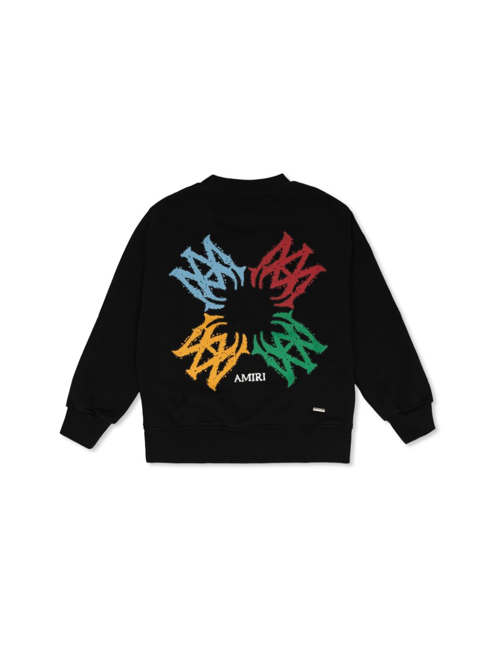 AMIRI KIDS logo sweatshirt - Zwart