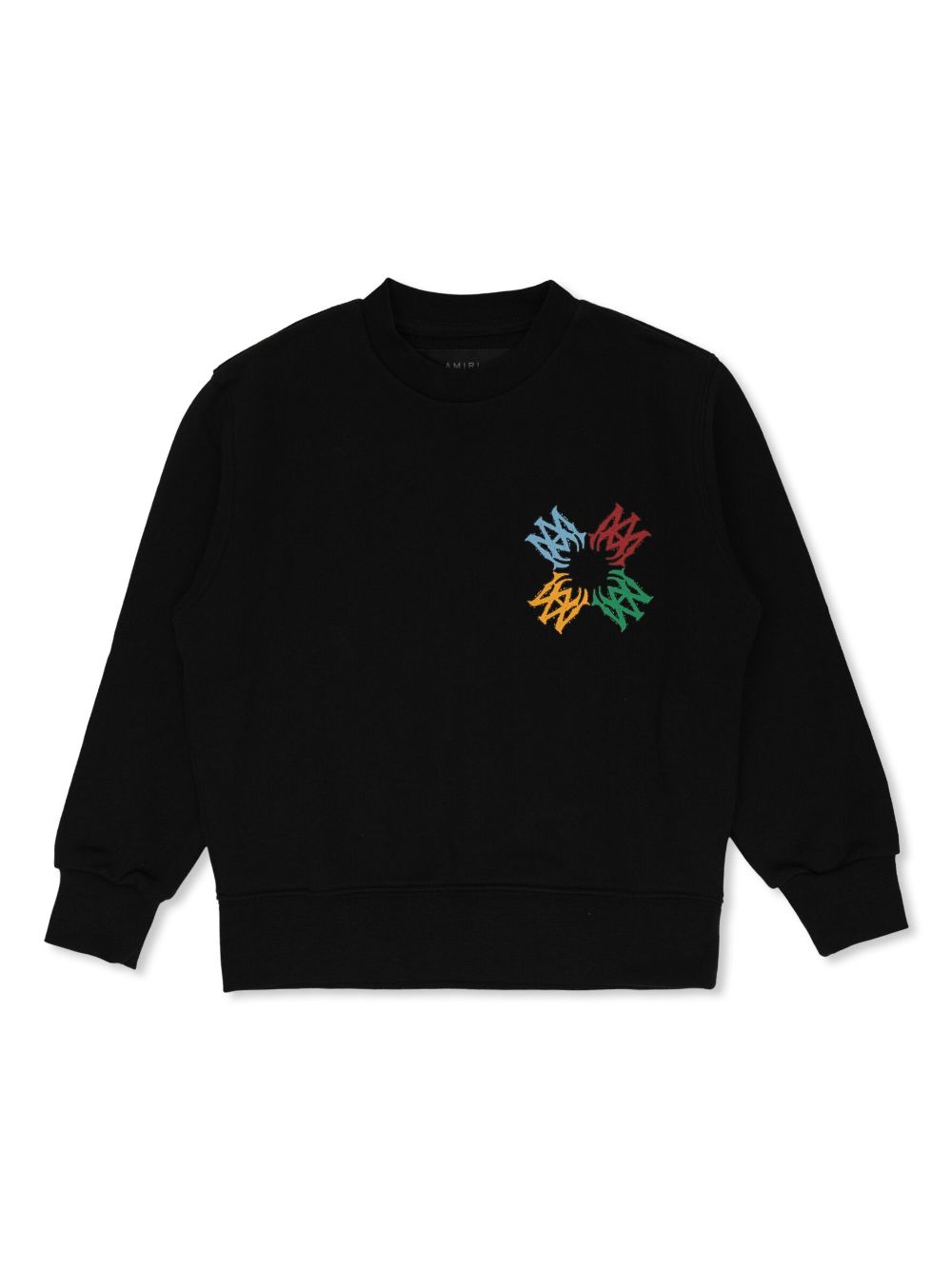 AMIRI KIDS logo sweatshirt - Black