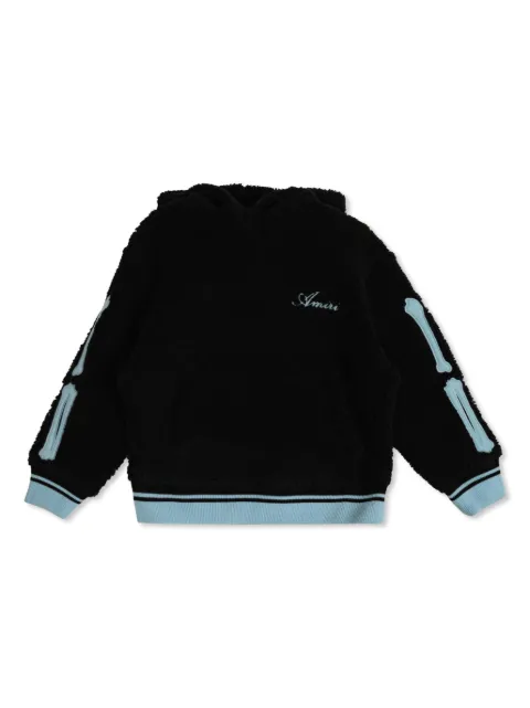AMIRI KIDS shearling hoodie