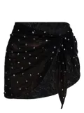 Oséree sequinned beach cover-up - Black