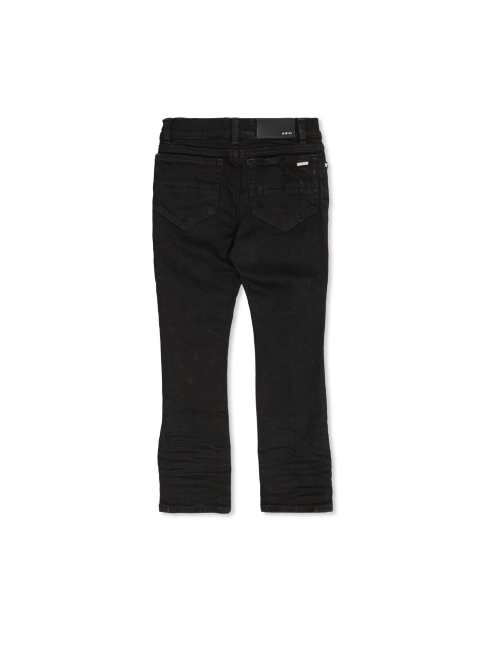 AMIRI KIDS distressed jeans - Black