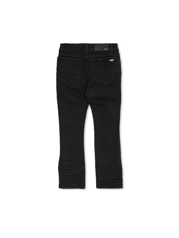 AMIRI KIDS Distressed Jeans Black FARFETCH BE