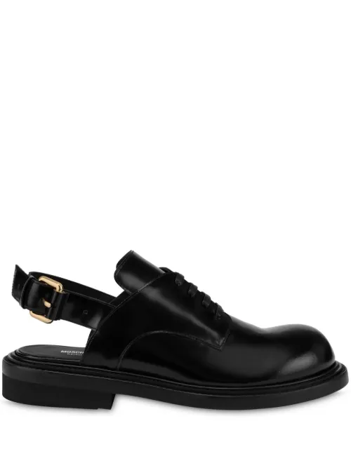 Chaussures à double boucle - Moschino - Modalova