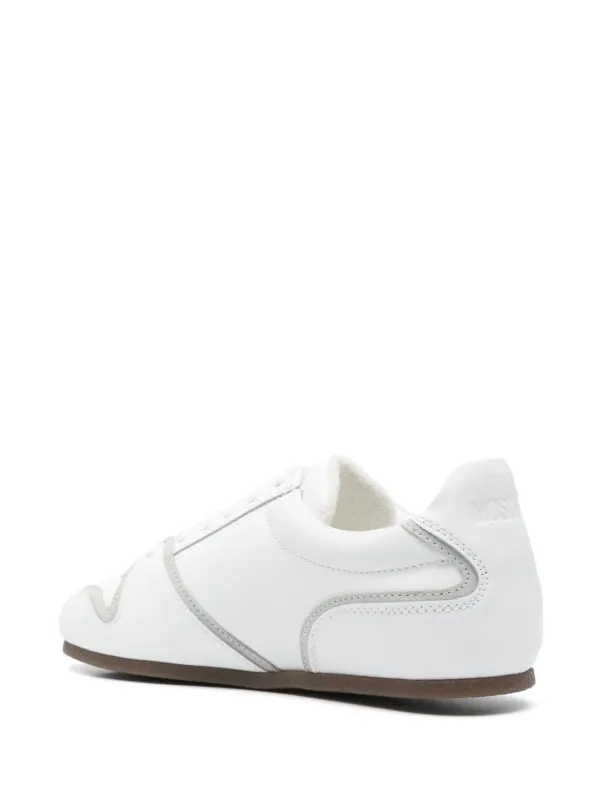 Moschino レザースニーカー | ホワイト | FARFETCH JP