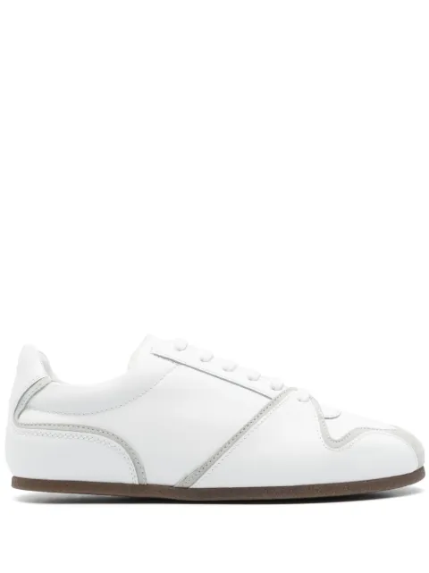 Moschino leather sneakers