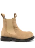 Moschino suede Chelsea boots - Brown