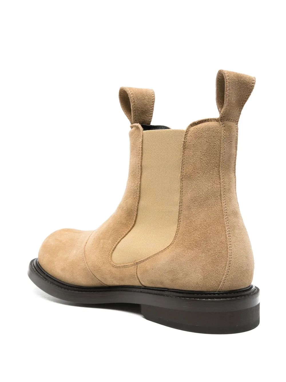 Moschino suede Chelsea boots Brown