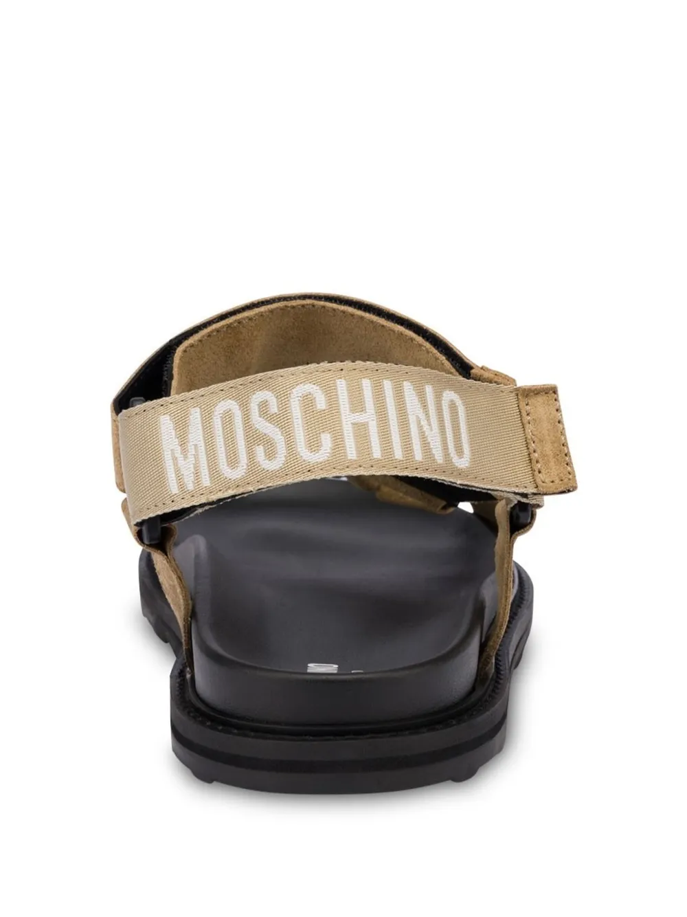 Moschino Suède sandalen Bruin