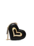 PINKO heart-shaped cross body bag - Black