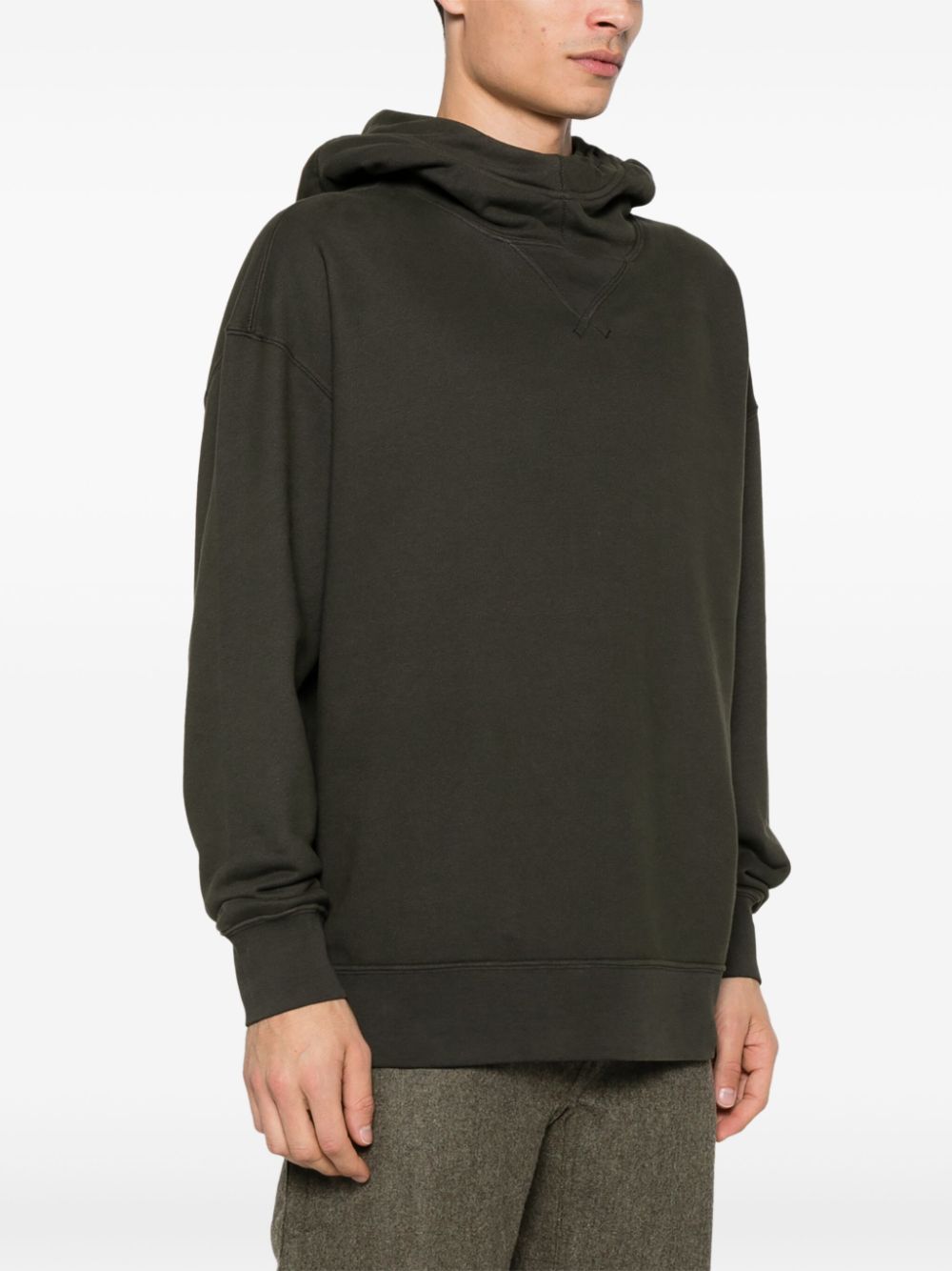 Ten C Katoenen hoodie Groen