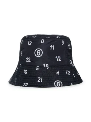 Kids Off-White '6' Beanie by MM6 Maison Margiela on Sale