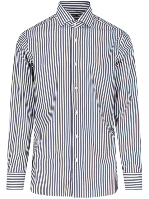 Barba striped buttoned shirt 