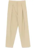 Moncler logo-patch trousers - Neutrals