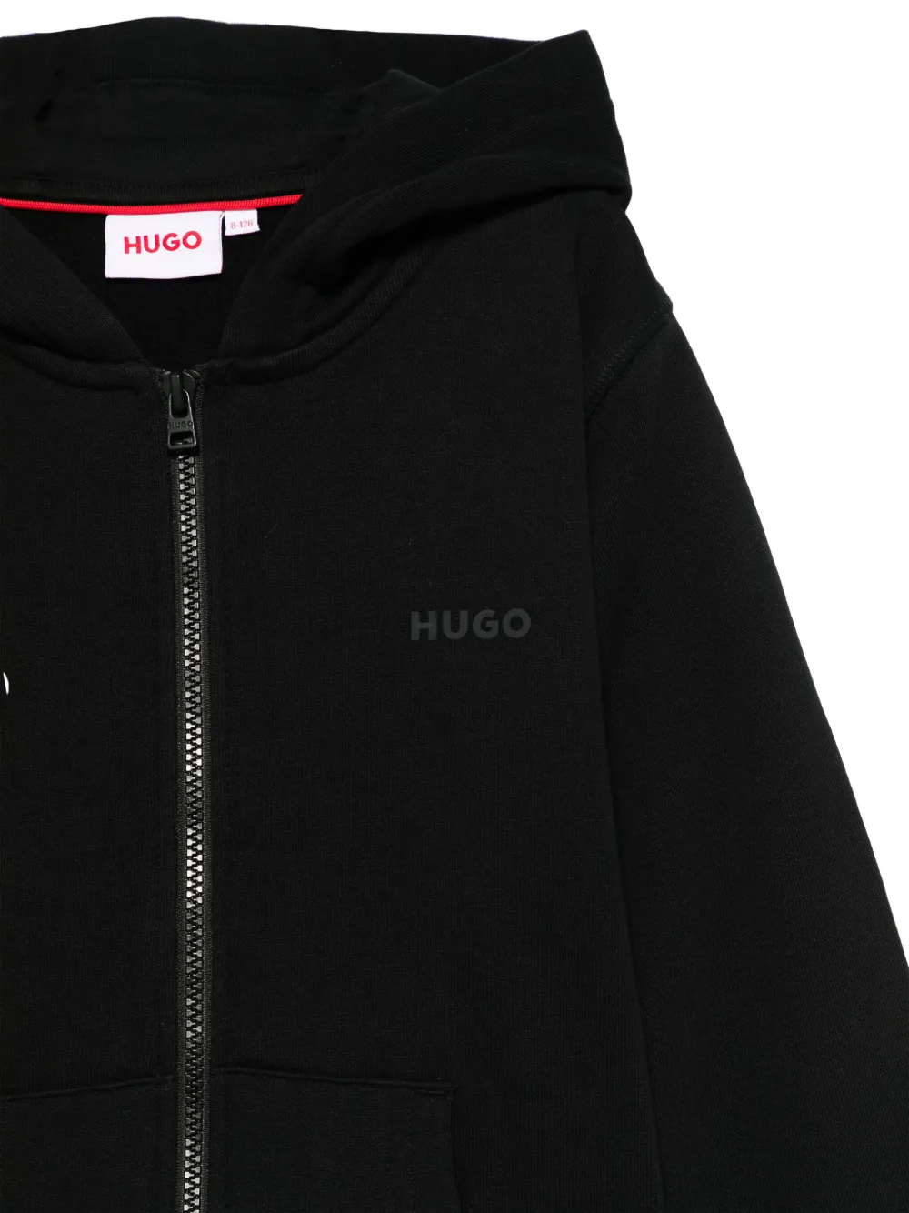 HUGO BOSS LOGO-PRINT HOODIE